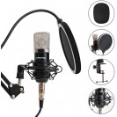 ZINGYOU ZY-007 Professional Condenser Microphone Cardioid Mic Bundle for PC/Laptop