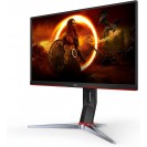  AOC 27G2S 27" Gaming Monitor, Full HD 1920x1080, 165Hz 1ms, G-SYNC Compatible, HDMI/DP/VGA, Height Adjustable, 3-Year Zero Dead Pixel Guarantee