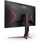 Pre Owned - AOC 24G2 24" Frameless Gaming IPS Monitor, FHD 1080P, 1ms 144Hz, Freesync, HDMI/DP/VGA, Height Adjustable, 3-Year Zero Dead Pixel Guarantee,Black/Red