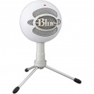 Blue Microphones Snowball ICE - Microphone - USB - Streaming, Podcasting, Vocal Recording, Compatible with iMac, Laptop, Desktop Computer - White