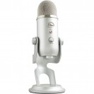 Blue Yeti BLACKOUT- USB  Microphone - Streaming, Podcasting, Vocal Recording, Compatible with iMac, Laptop, Desktop Computer - White