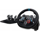 Logitech G29  G Dual-Motor Feedback Driving Force Gaming Racing Wheel with Responsive Pedals for PC, PlayStation 5, PlayStation 4 and PlayStation 3 - Black