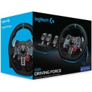 Logitech G29  G Dual-Motor Feedback Driving Force Gaming Racing Wheel with Responsive Pedals for PC, PlayStation 5, PlayStation 4 and PlayStation 3 - Black