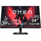 HP OMEN 23.8 inch FHD 1920 x 1080 165Hz 1ms AMD FreeSync Premium Height Adjustable Anti-Glare Pivot Rotation Eyesafe Certified Gaming Monitor