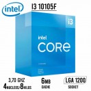Intel Core i3 10105F - 3.7 GHz  Desktop Processor 4 Cores Turbo up to 4.4 GHz  LGA1200 - Without Graphics