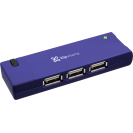 Klip Xtreme - 4 ports USB 2.0- USB Hub - Blue
