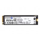 Kingston KC3000 PCIe 4.0 NVMe M.2 1TB SSD - High-Performance Storage for Desktop and Laptop PCs