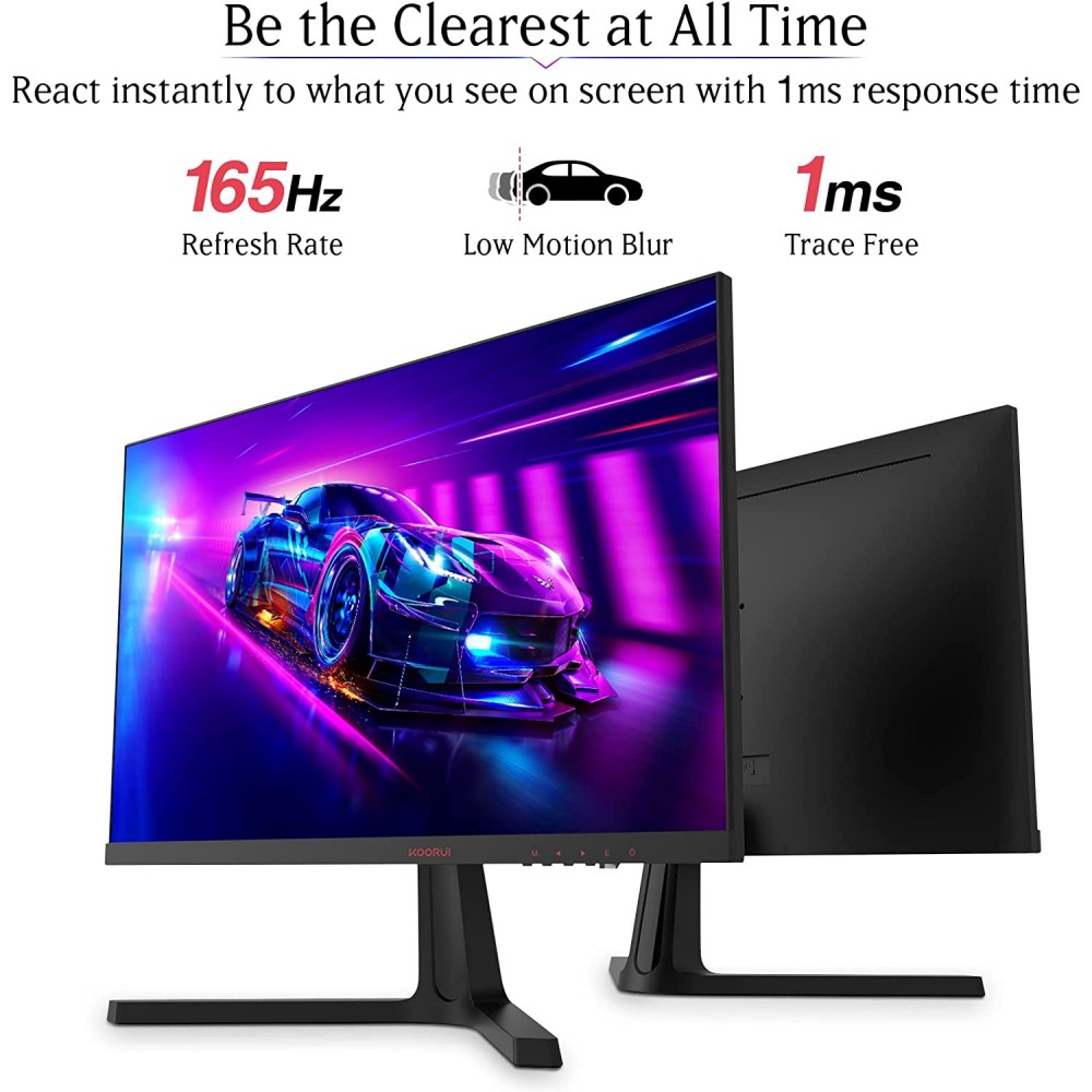 Koorui 24e4 24 Ips Full Hd 1920 X 1080 165hz Gaming Monitor Freesync