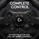 Logitech G923 Racing Wheel and Pedals for PS5, PS4 and PC featuring TRUEFORCE up to 1000 Hz Force Feedback