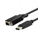 Display Port male to VGA male converter cable