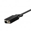 Display Port male to VGA male converter cable