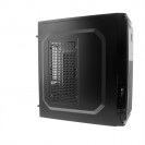 Xtech XTQ-209 Mid Tower All Black  ATX PC Computer Case with 600 Watt PSU