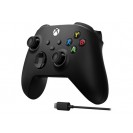 Xbox Wireless Controller Carbon Black + USB-C Cable