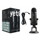 Blue Yeti BLACKOUT- USB  Microphone - Streaming, Podcasting, Vocal Recording, Compatible with iMac, Laptop, Desktop Computer