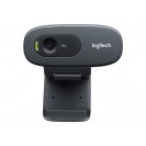 Logitech HD C270 Webcam, Widescreen HD Video Calling, HD Light Correction, Noise-Reducing Mic  – Web camera