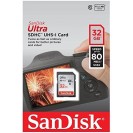 SanDisk Ultra - 32 GB Flash Memory Card (microSDXC to SD adapter included) 